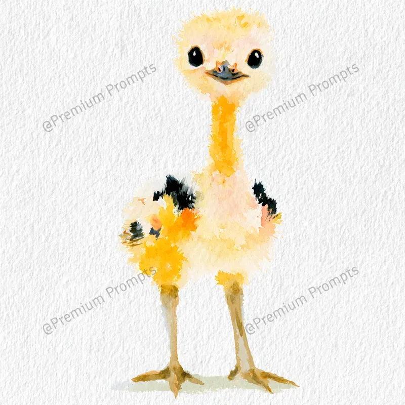 Cute Safari Baby Animals Cliparts
