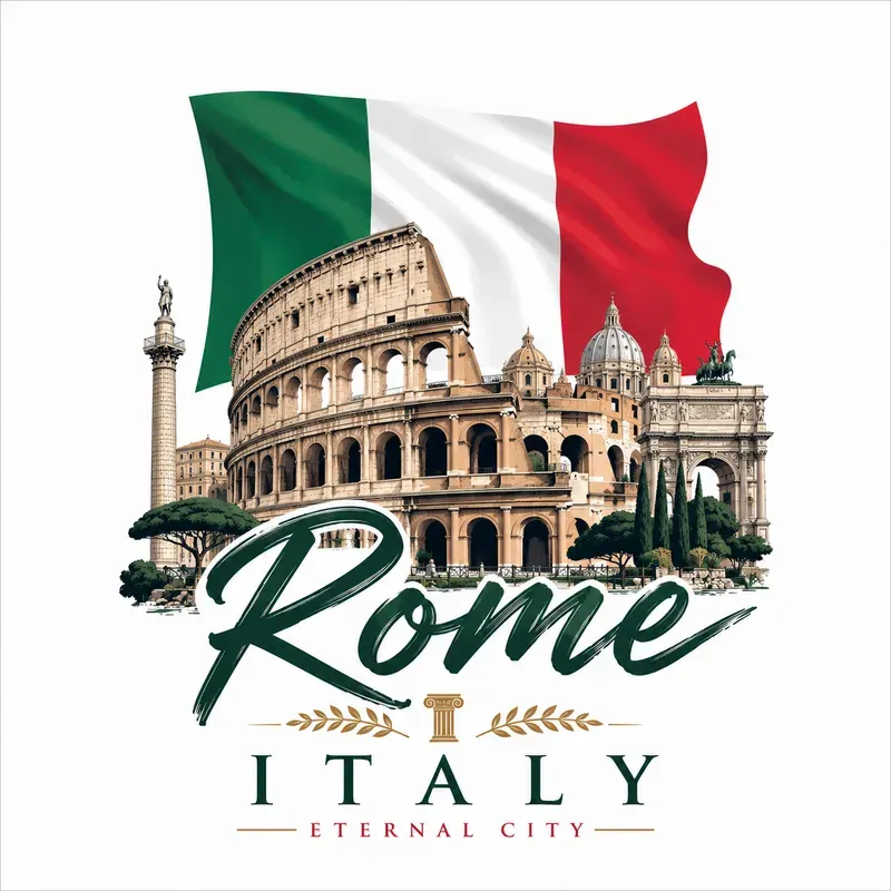 Travel Typography Logos