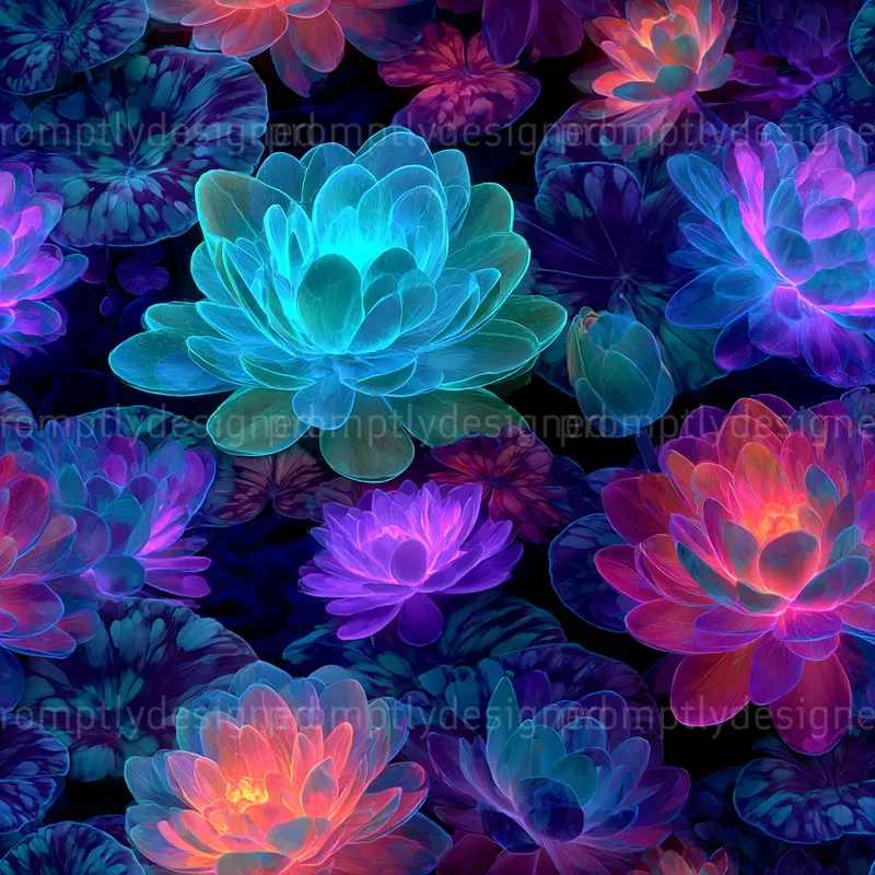 Floral Uv Seamless Patterns