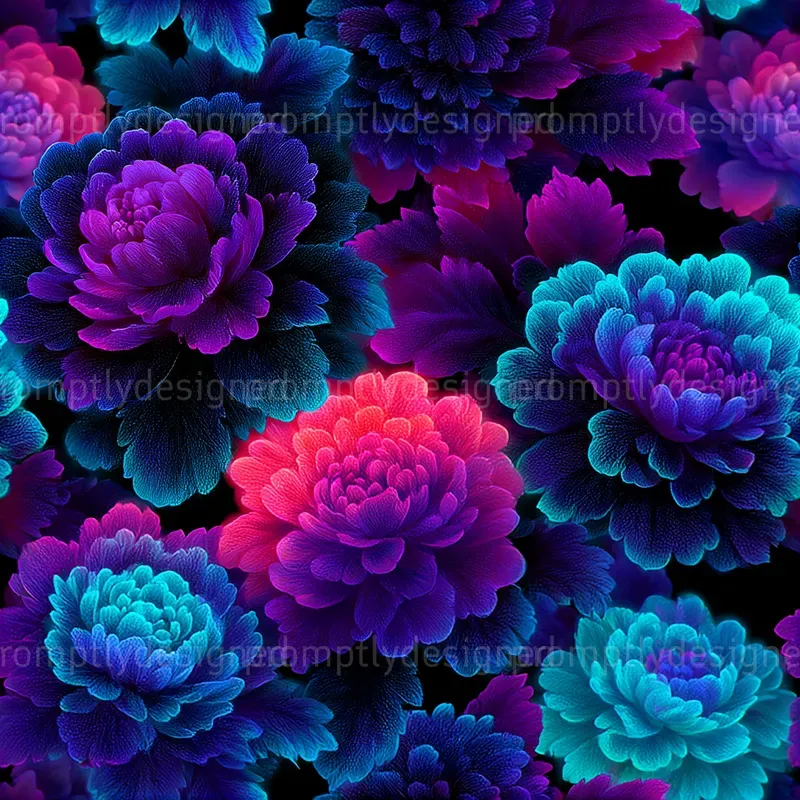 Floral Uv Seamless Patterns