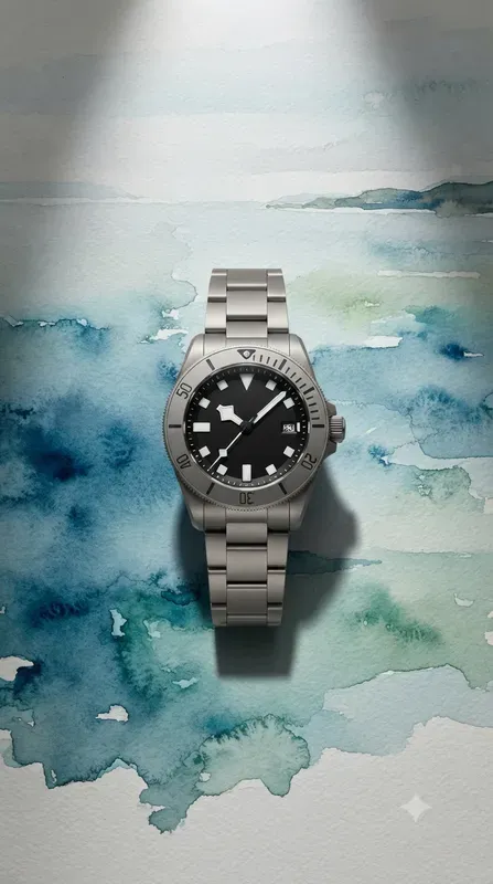 Nordic Minimal Watercolor Ocean Layouts