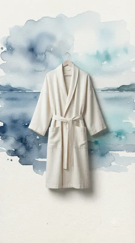 Nordic Minimal Watercolor Ocean Layouts