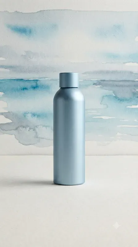 Nordic Minimal Watercolor Ocean Layouts