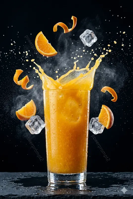 Luxury Beverage Ad Photography