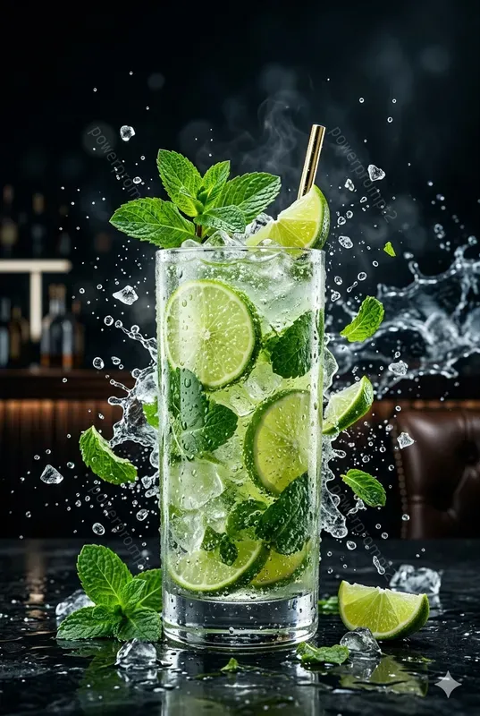 Luxury Beverage Ad Photography