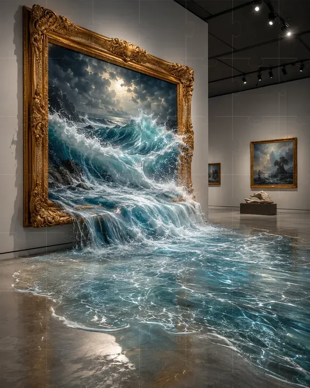 3D Art Escape The Frames