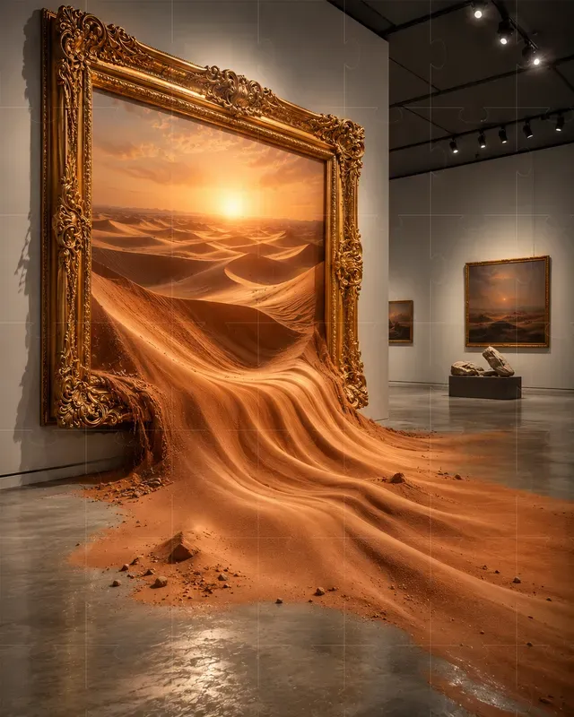 3D Art Escape The Frames