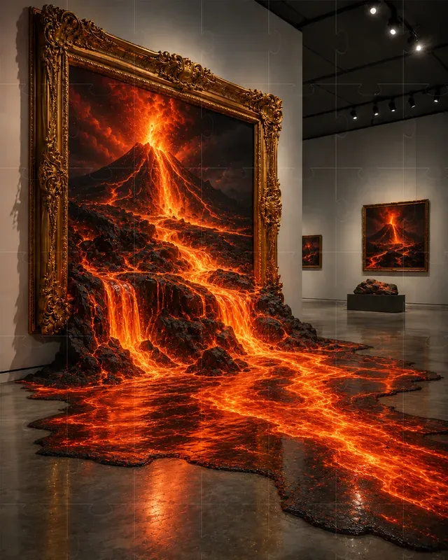 3D Art Escape The Frames