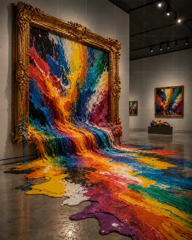 3D Art Escape The Frames