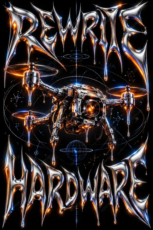 Molten Chrome Cyber Posters