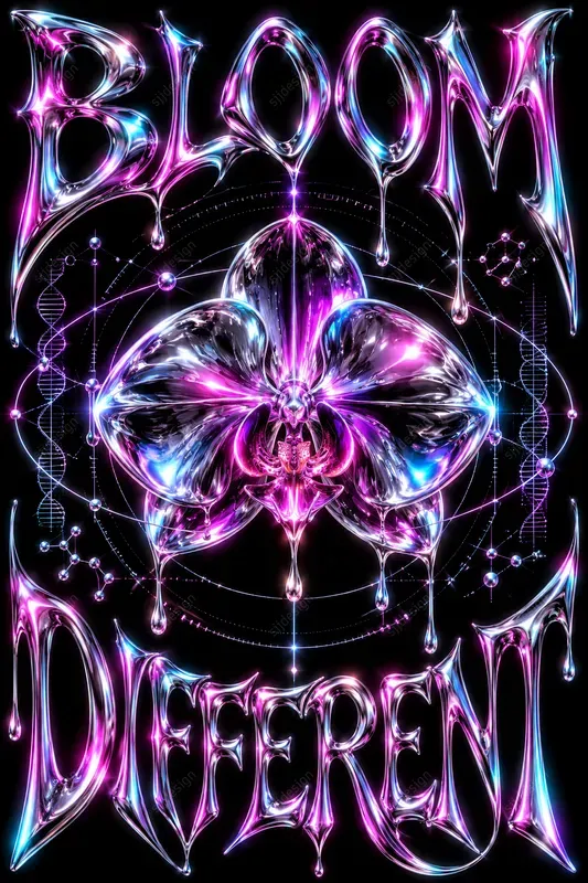 Molten Chrome Cyber Posters
