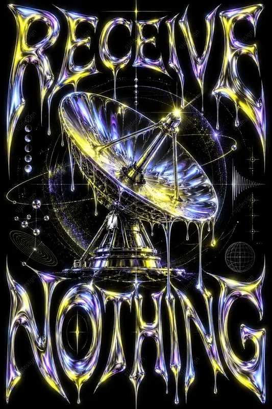 Molten Chrome Cyber Posters