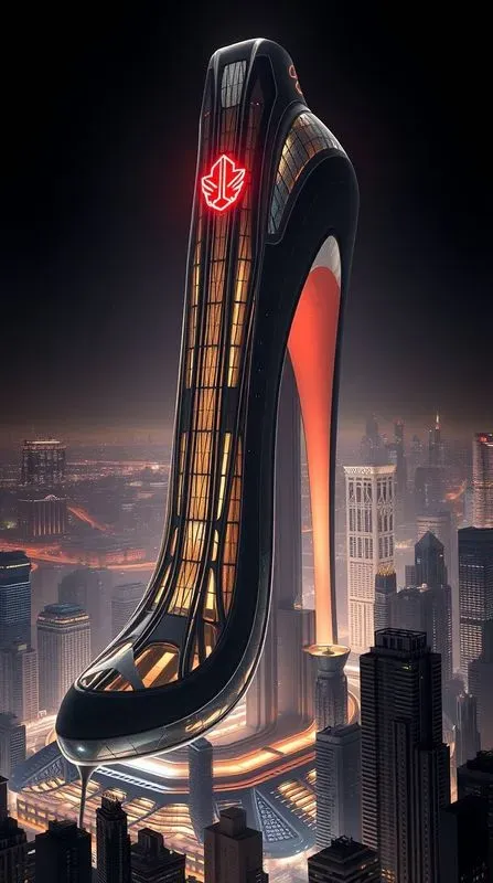 Giant Highheel Skyscraper Flux2 Pros