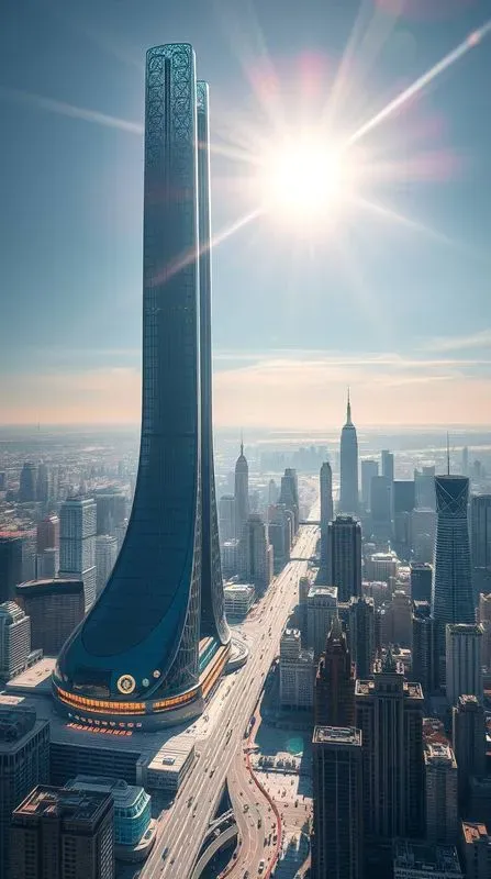 Giant Highheel Skyscraper Flux2 Pros