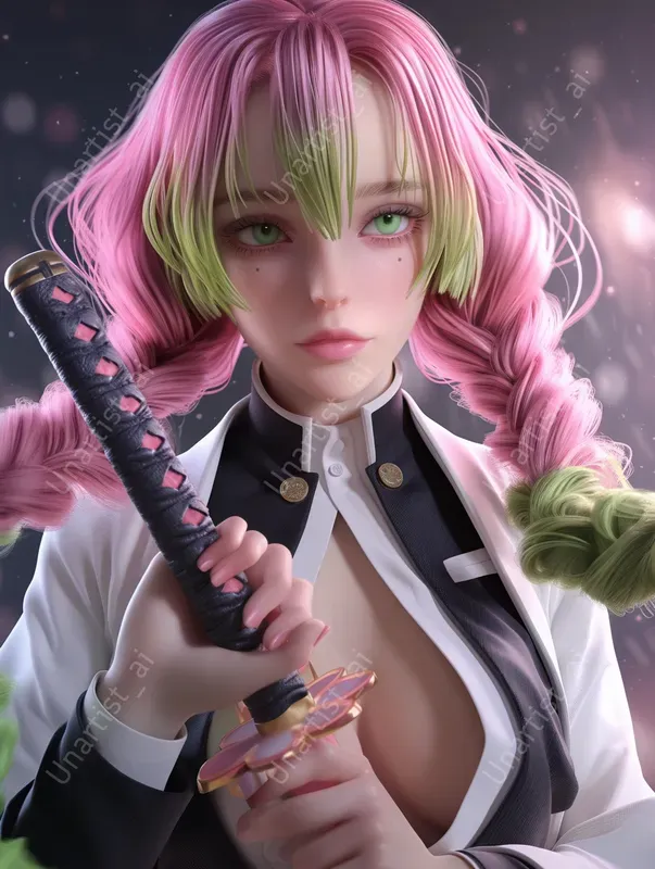 Realistic Demon Slayer Characters