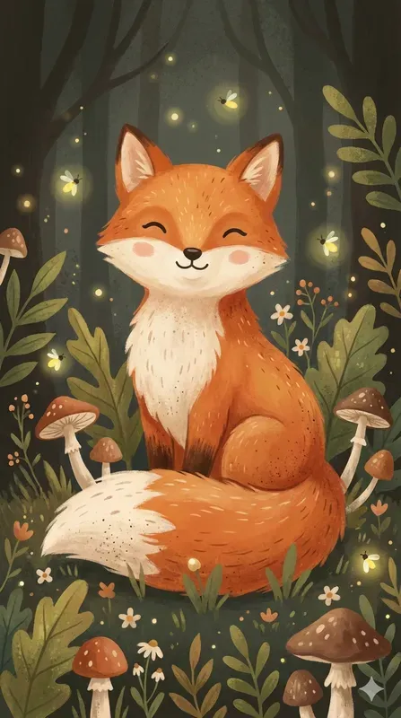 Whimsical Folk Animal Art