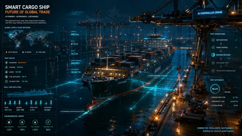 Logistics Data Storyboard Visual Assets