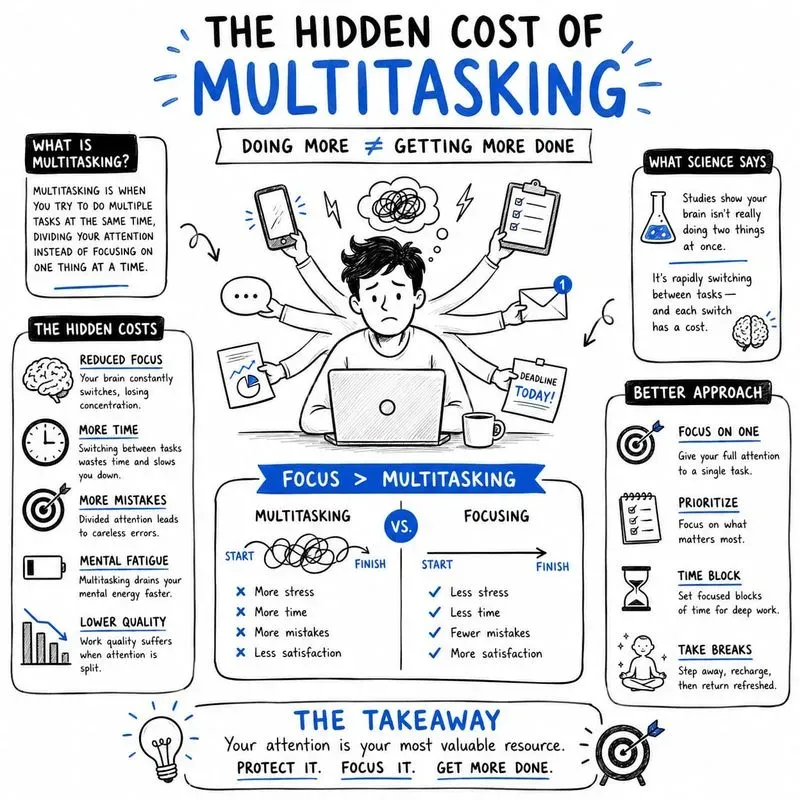 Hand Drawn Problem Solving Infographics