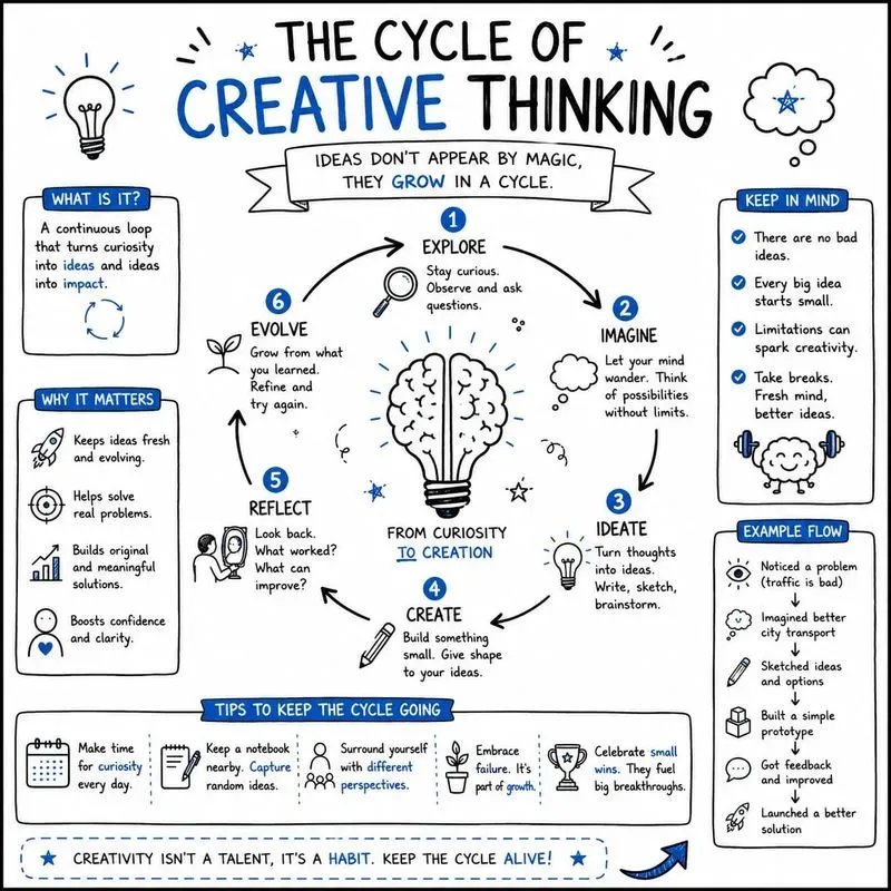 Hand Drawn Problem Solving Infographics