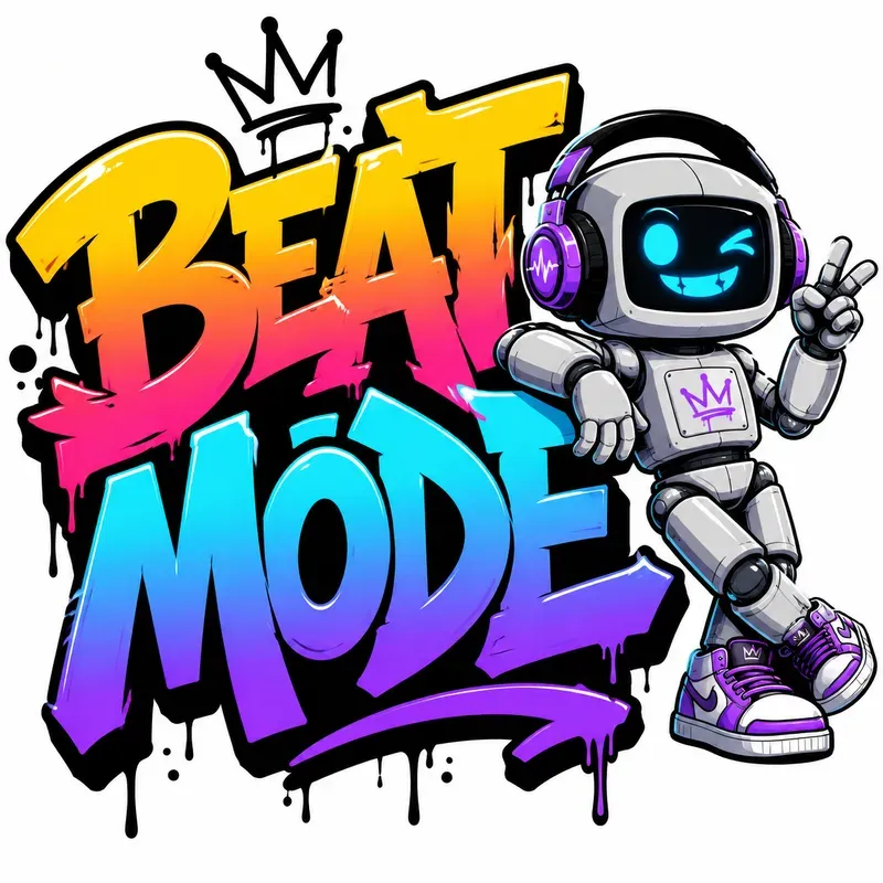 Urban Cartoon Graffiti Logo Fun