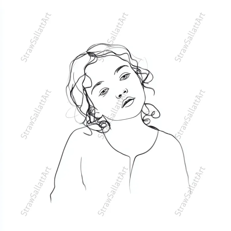 Minimalist Design Line Art Logo Icons