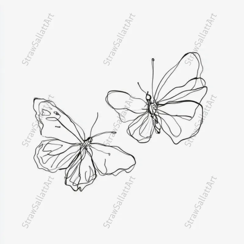 Minimalist Design Line Art Logo Icons