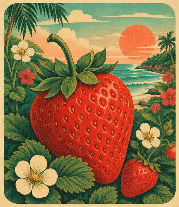 Retro Travel Avatar Illustrations