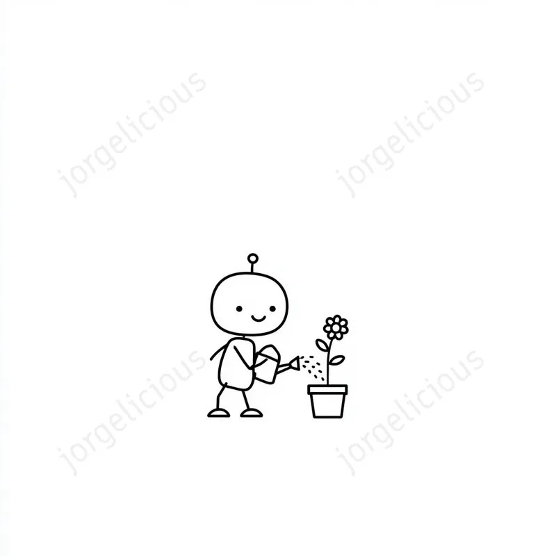 Minimal Doodle Line Art Icons