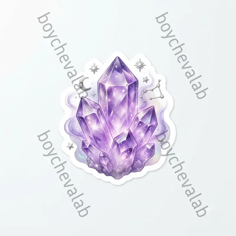 Mystical Celestial Sticker Assets