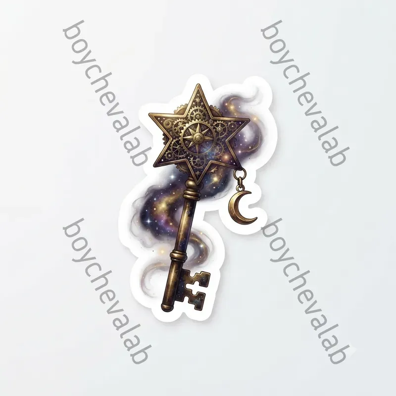 Mystical Celestial Sticker Assets
