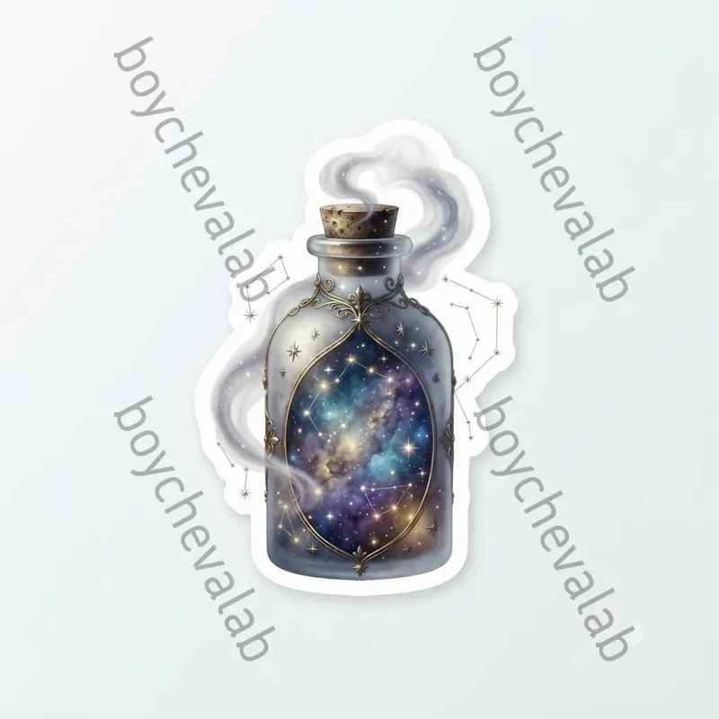 Mystical Celestial Sticker Assets