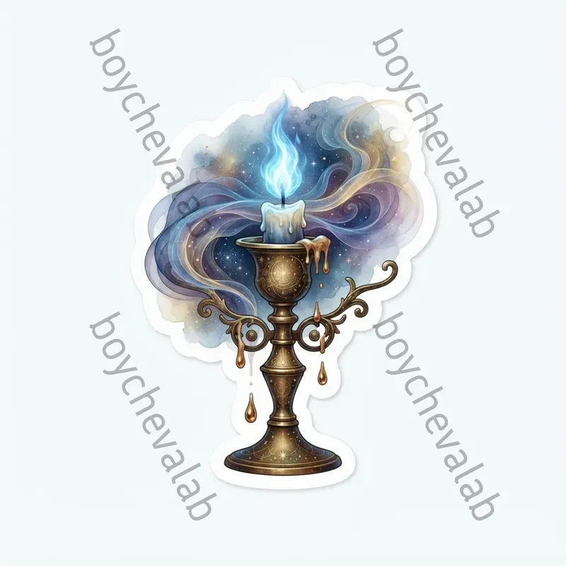 Mystical Celestial Sticker Assets