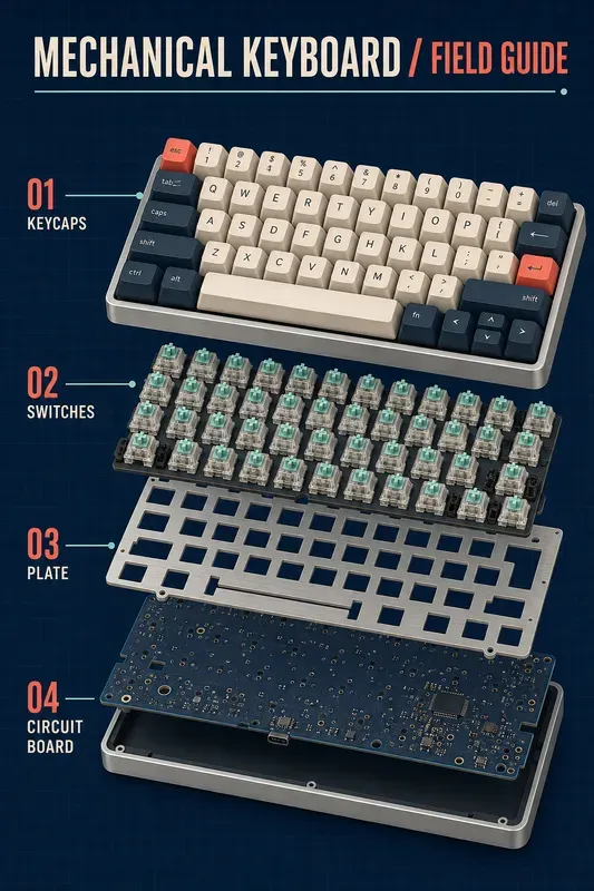 Exploded Product Anatomy Infographics