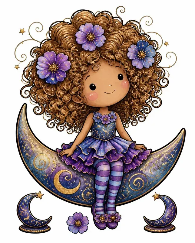 Fussy Cut Cute Little Fairy Etsy Cliparts