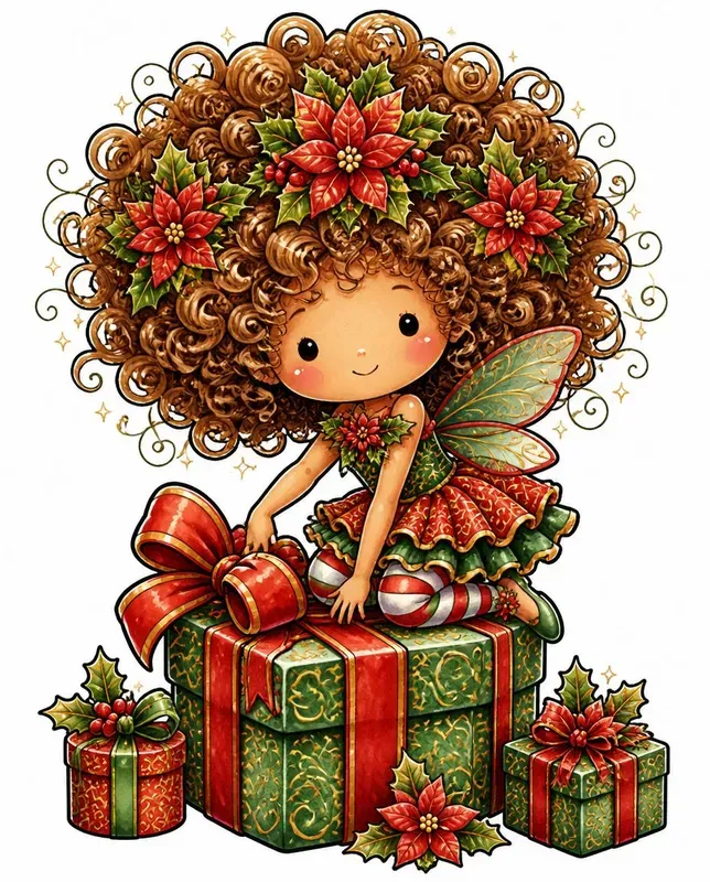 Fussy Cut Cute Little Fairy Etsy Cliparts