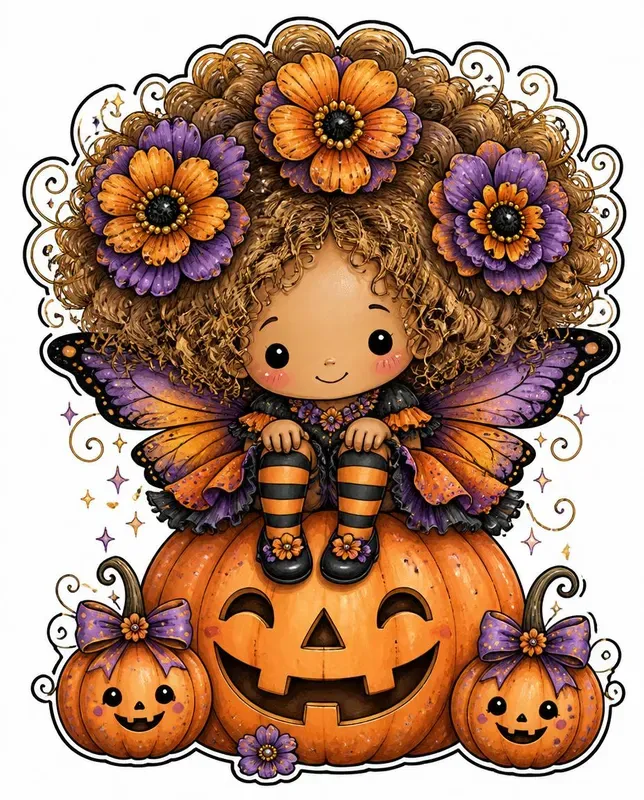 Fussy Cut Cute Little Fairy Etsy Cliparts