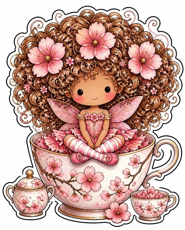 Fussy Cut Cute Little Fairy Etsy Cliparts