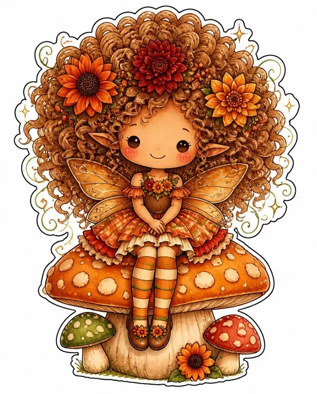 Fussy Cut Cute Little Fairy Etsy Cliparts