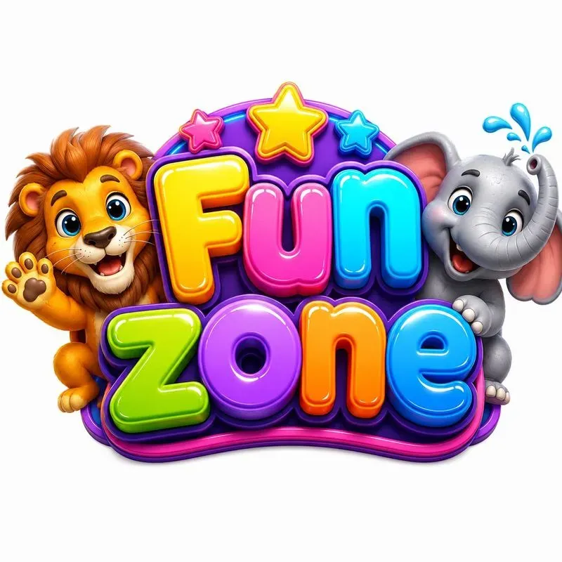 Kids 3D Typography Logos