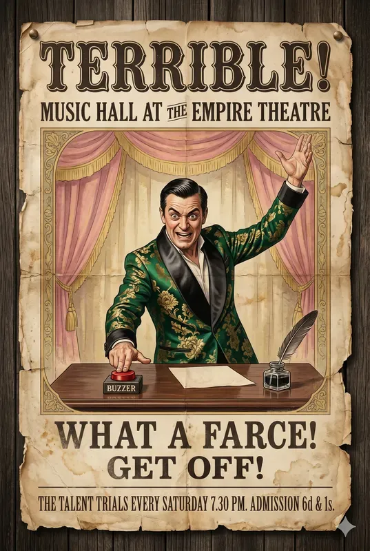 Vintage British Talent Judge Parodies