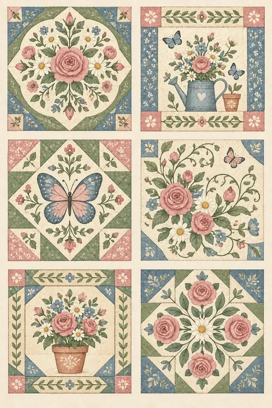 Quilt Block Concept Sheet Builders