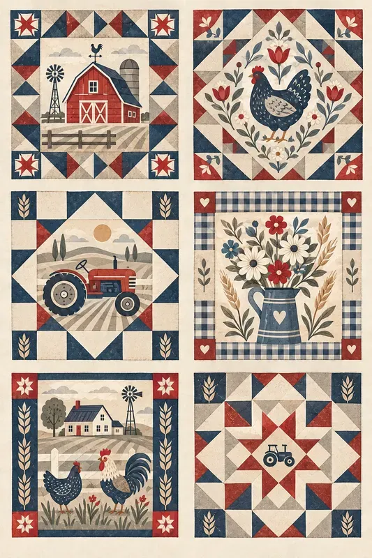Quilt Block Concept Sheet Builders