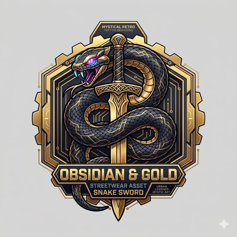 3D Vector Style Commercial Emblems