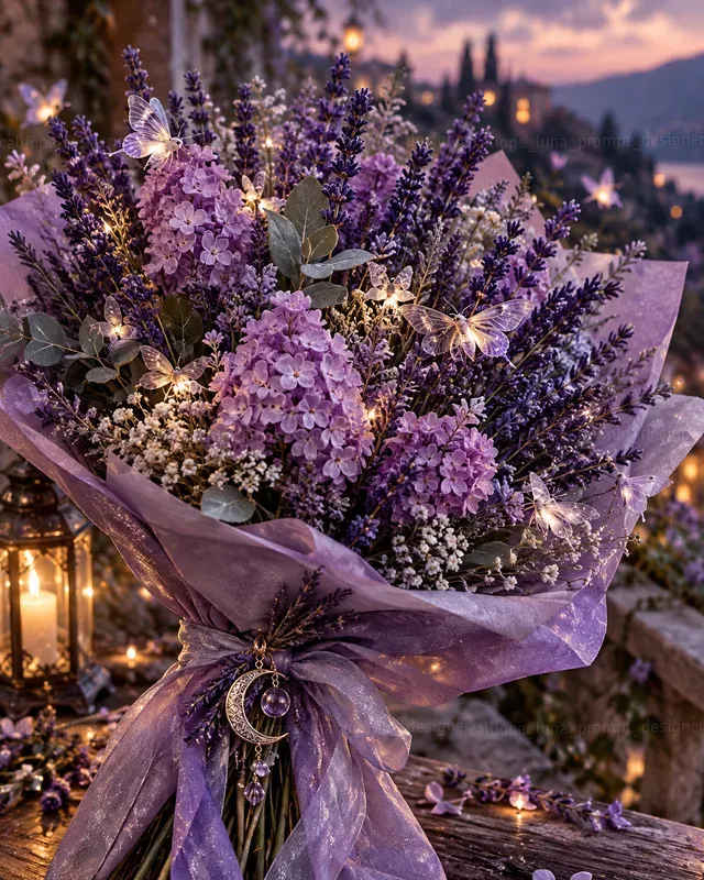 Hyperrealistic Magical Flower Bouquets