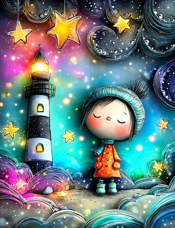 Whimsical Cosmic Dreamers