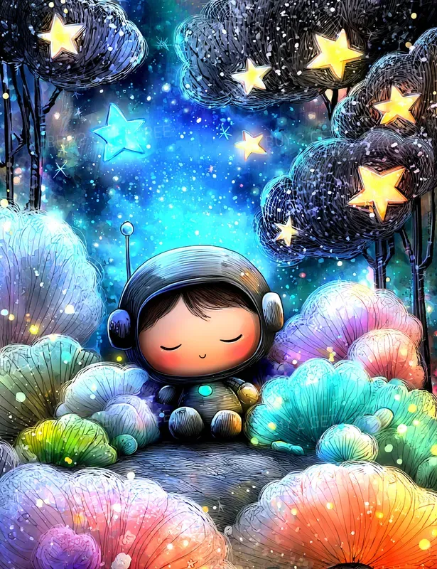 Whimsical Cosmic Dreamers