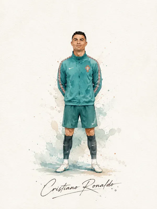 Minimalist Watercolor Signature Portraits
