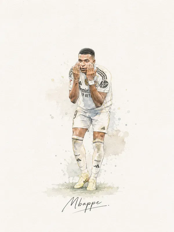 Minimalist Watercolor Signature Portraits