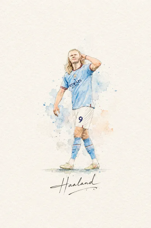 Minimalist Watercolor Signature Portraits