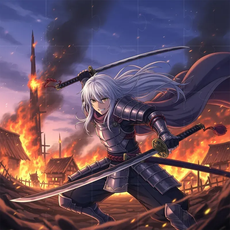 Dramatic Anime Illustrations